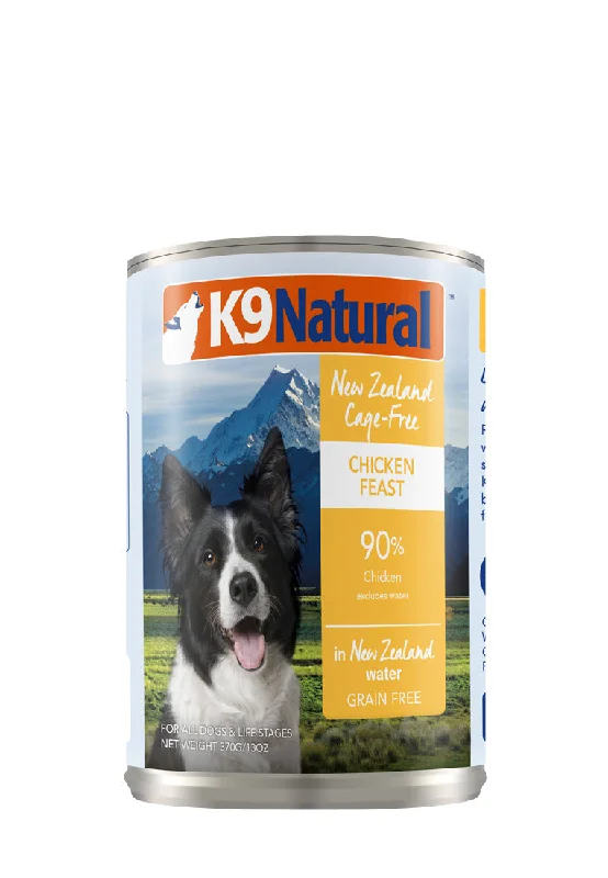 - Special food for senior dogsK9 Natural Canned Chicken 370gm /12 Cans