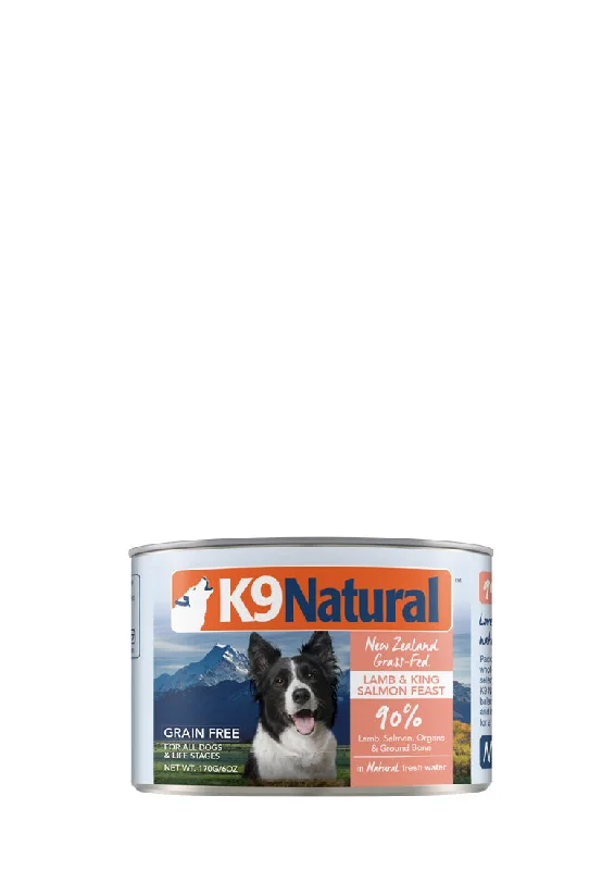 - Dog food discountsK9 Natural Canned Lamb & Salmon 170gm /12 Cans