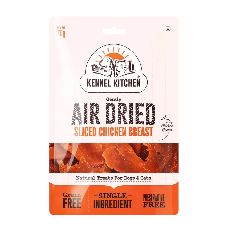 - High protein dog foodKennel Kitchen Air Dried Chicken Jerky Dog and Cats Treats