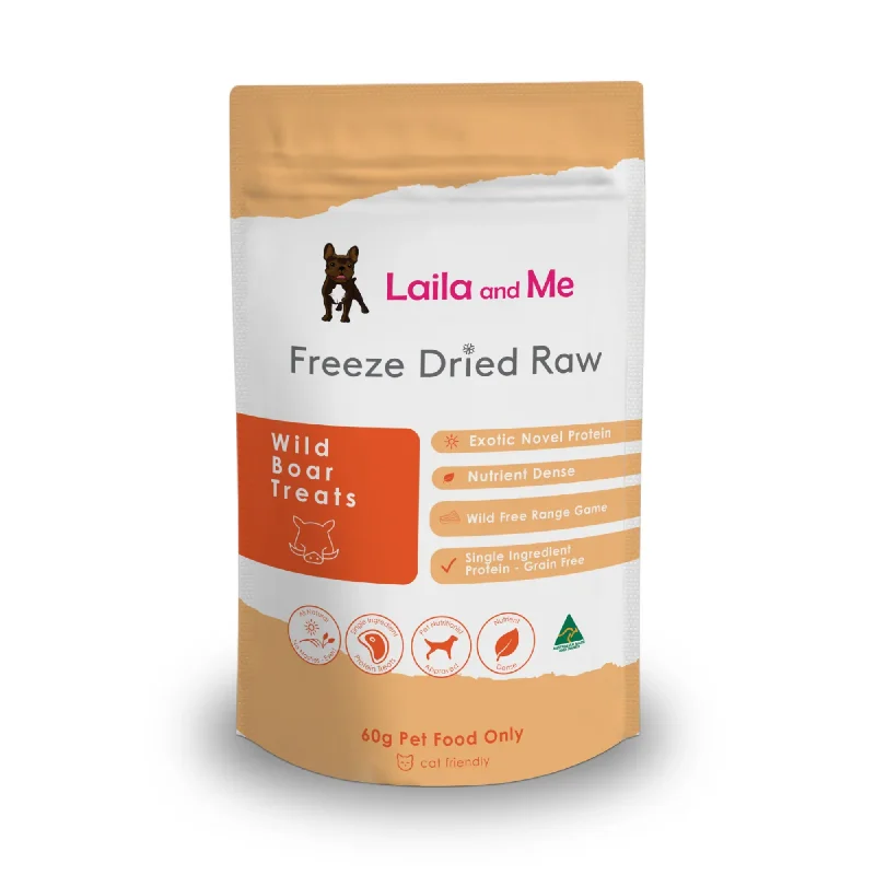    - Wholesale cat food prices  Laila & Me Freeze Dried Raw Australian Wild Boar Dog and Cat Treats 60g