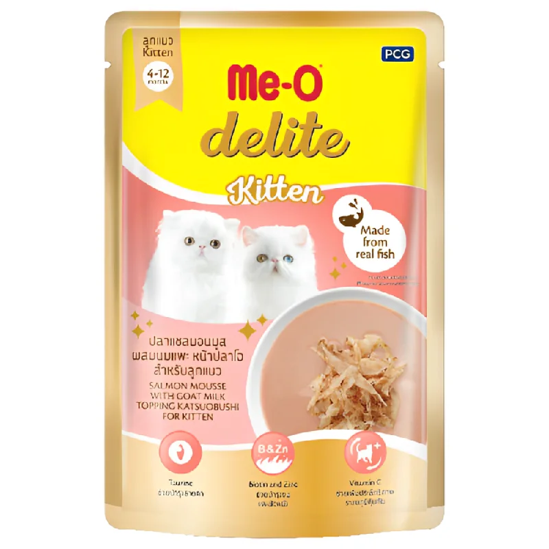  . **Special Needs**  Me O Delite Salmon Moose Gravy Kitten Wet Food