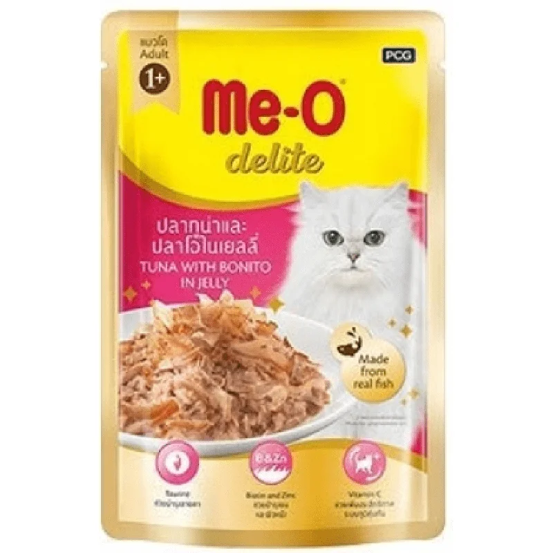  . **Ingredient-Related**  Me O Delite Tuna with Bonito in Jelly Cat Wet Food