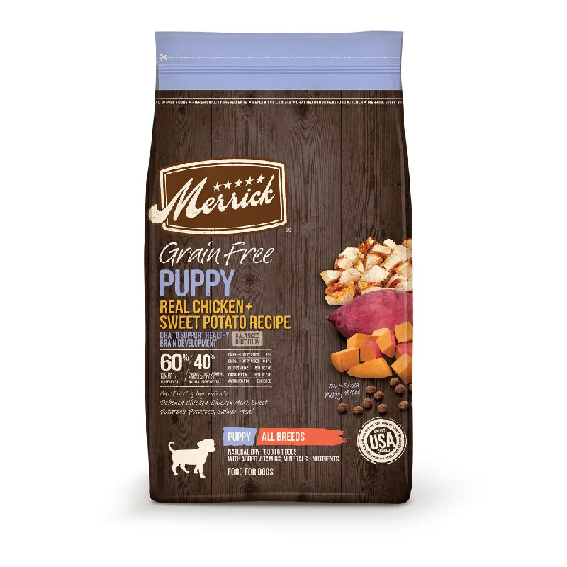 - Dog food nutritional analysisMerrick Grain Free Puppy Chicken Recipe Dry Dog Food