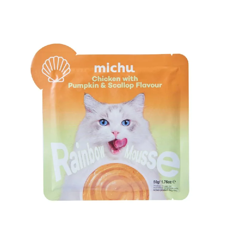    - Hill's Science Diet cat food price  Michu Rainbow Mousse Chicken With Pumpkin & Scallop Flavour Cat Wet Food 50g x 10