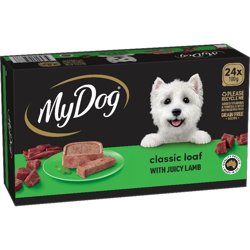 - Food for picky dogsMy Dog With Lamb Adult Wet Dog Food Trays 100g x 24