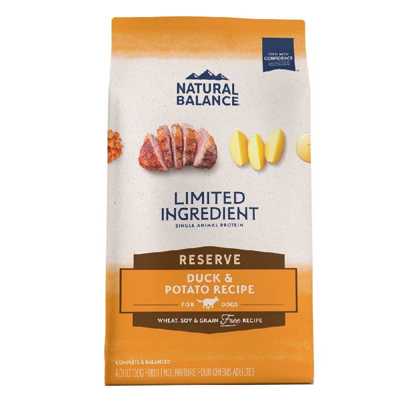  -Cost-effective dog foodNatural Balance L.I.D. Limited Ingredient Diets Potato & Duck Dry Dog Food