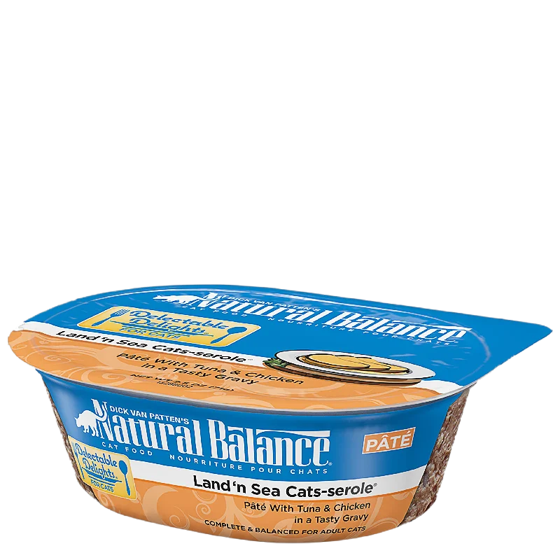    - Hill's Science Diet cat food price  Natural Balance Original Ultra Delectable Delights Land ‘n Sea Cat-serole Cat Pate Recipe Cat Wet