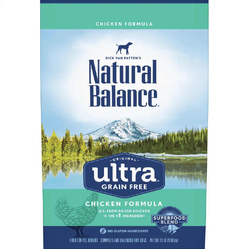 - High protein dog foodNatural Balance Original Ultra Grain Free Chicken Recipe Dry Dog Food