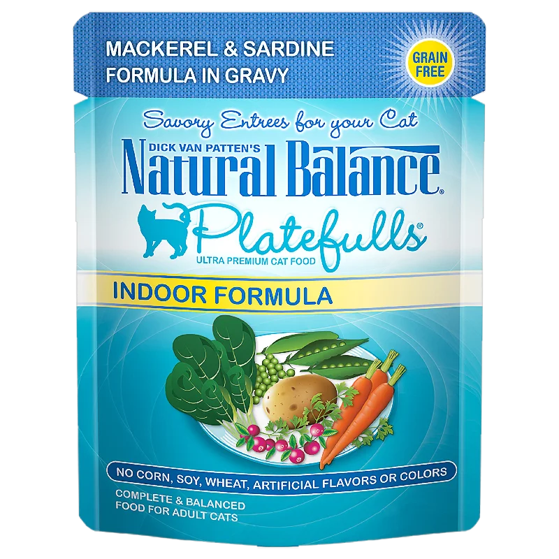    - Recommended online stores for cat food  Natural Balance Original Ultra Platefulls Mackerel & Sardine Recipe Morsels in Gravy Cat Wet