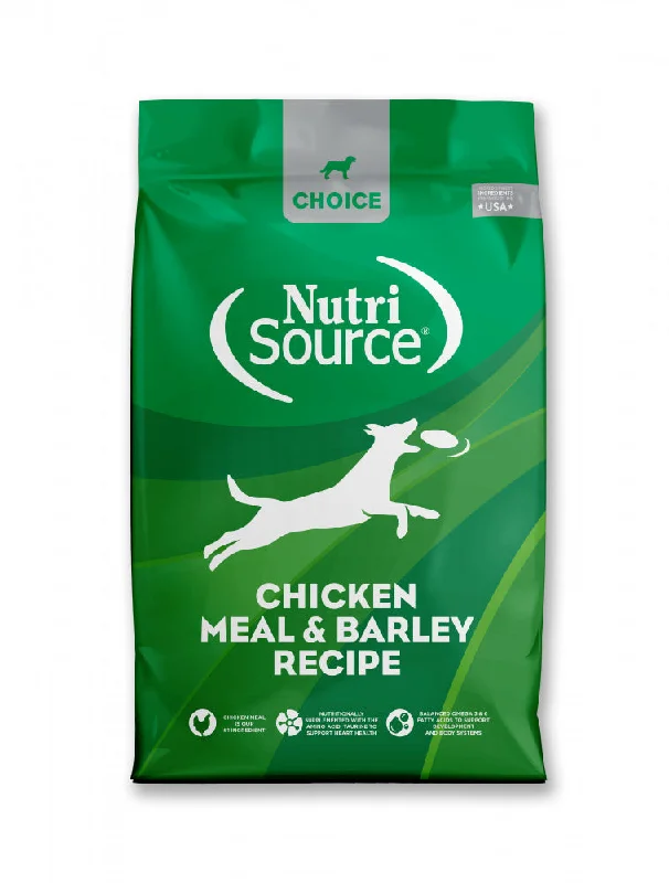 - Weight loss dog foodNutriSource Choice Chicken Meal & Barley Recipe Dry Dog Food