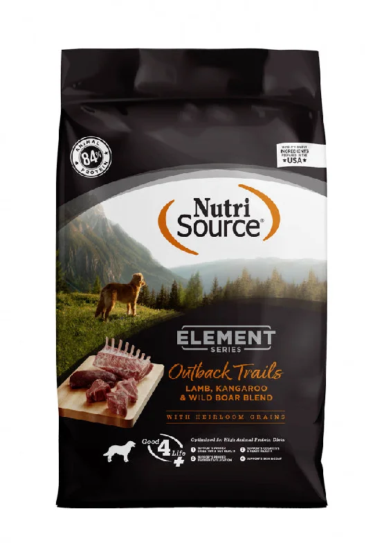 - Dog food improves immunityNutriSource Element Series Outback Trails Recipe Dry Dog Food