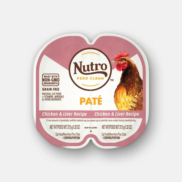    - Weight management cat food  Nutro Perfect Portions Adult Grain Free Chicken & Liver Pate Wet Cat Food Trays