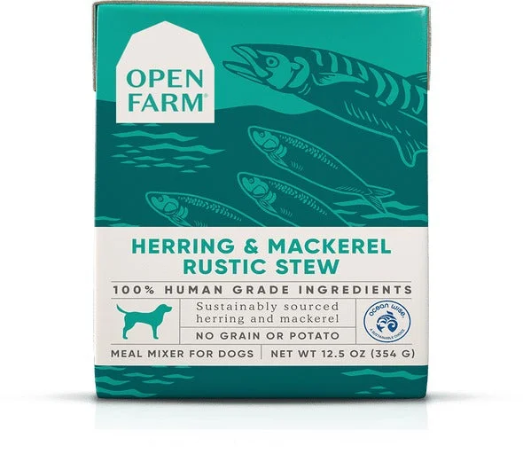 - Tear stain dog foodOPEN FARM GRAIN FREE HERRING & MACKEREL RECIPE RUSTIC STEW SINGLE WET DOG FOOD