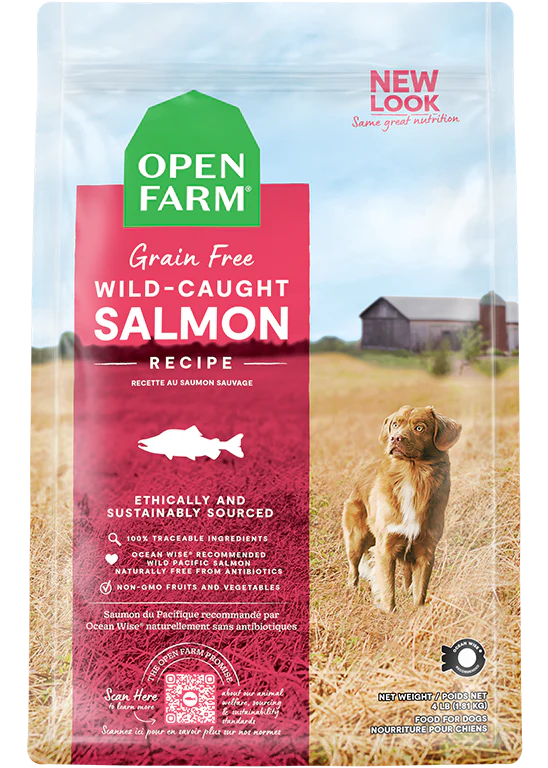 - Dog food recommendations for multi-dog householdsOpen Farm - Grain Free Wild Caught Salmon - Dry Dog Food