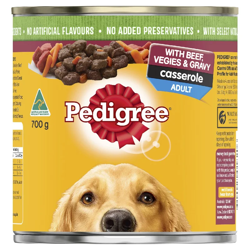 - Hypoallergenic dog foodPedigree Dog Adult Wet Food Beef Casserole 700g x 12