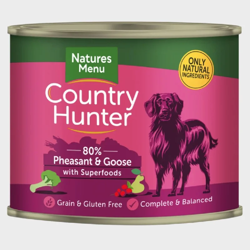 - Food for picky dogsPHEASANT AND GOOSE WITH SUPERFOOD CANS 600g