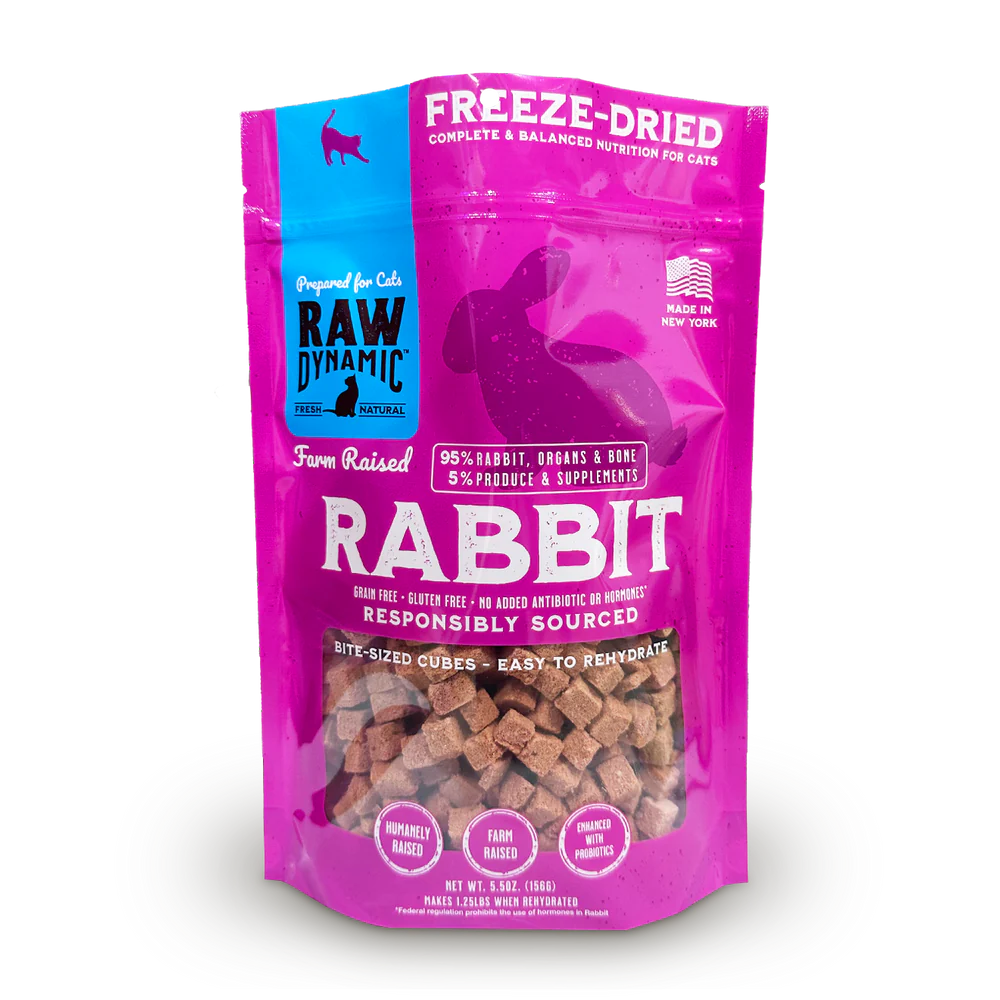    - Purina Pro Plan cat food palatability  Raw Dynamic Freeze Dried Rabbit Cat Food