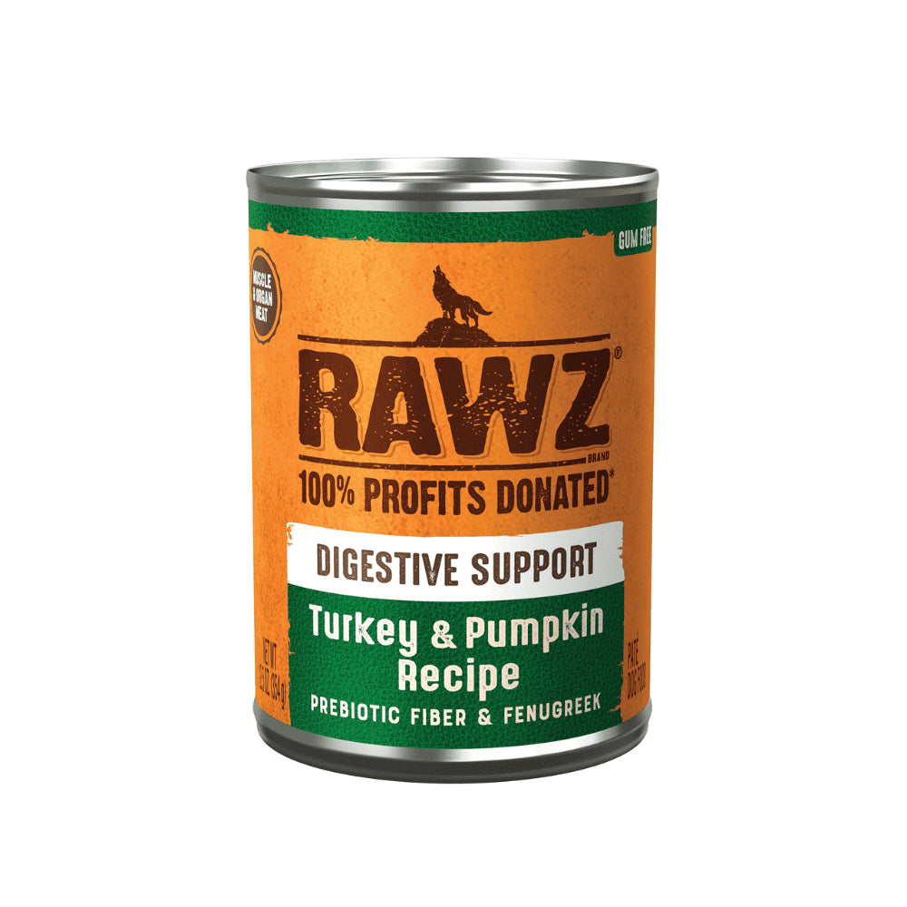 -Grain-free dog food recommendationRAWZ Solutions Digestive Support Turkey & Pumpkin Canned Dog Food