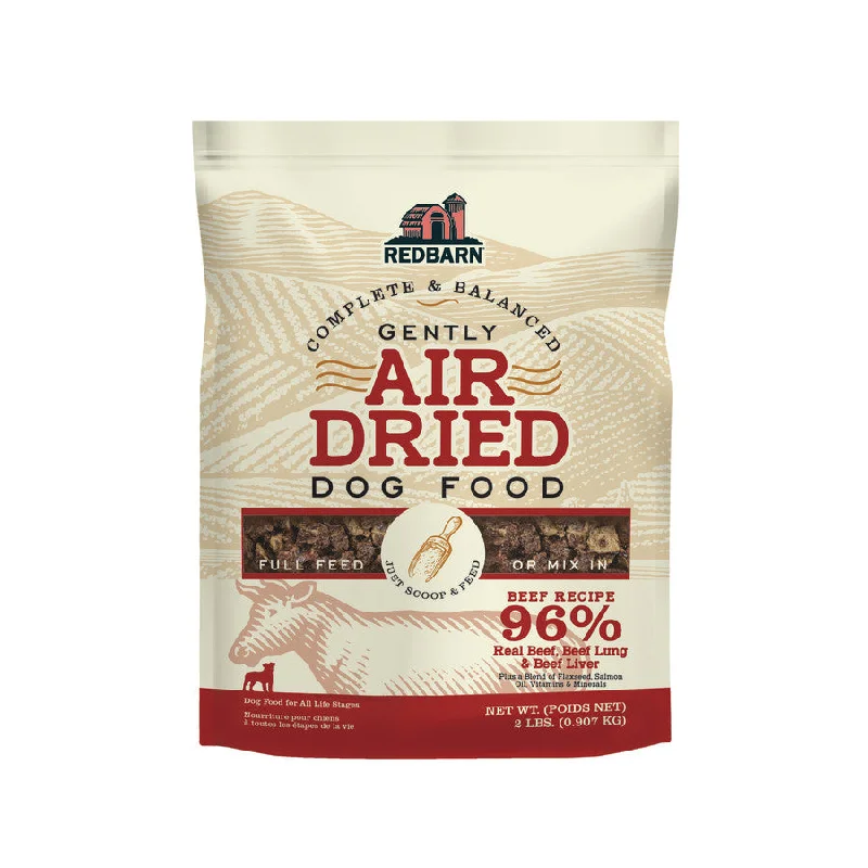 - High protein dog foodRedbarn Air-Dried Beef Formula Dog Food