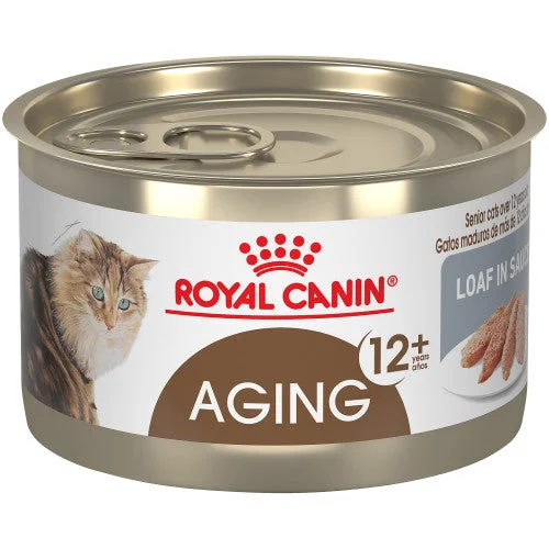    - Digestive care cat food  Royal Canin Aging 12+ Senior Loaf in Sauce Canned Cat Food