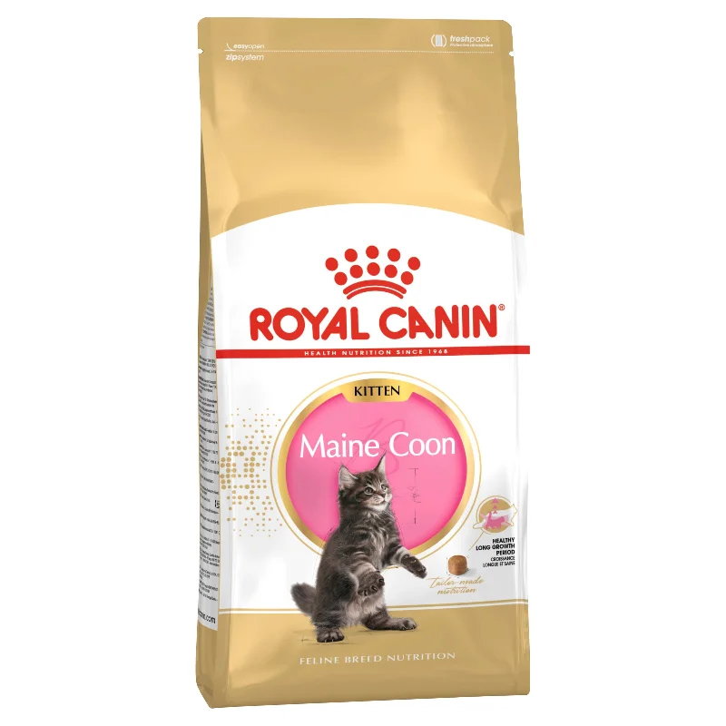    - Cat food for multi-cat households  Royal Canin Cat Maine Coon Kitten Dry Food