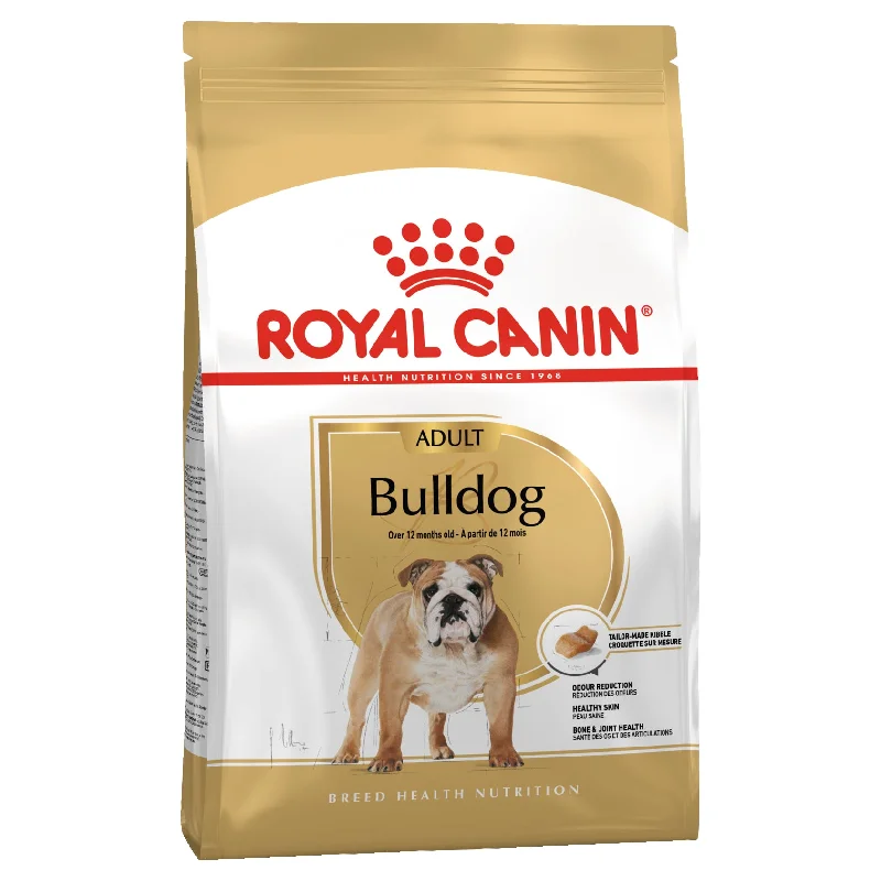  -Cost-effective dog foodRoyal Canin Dog Bulldog Adult Dry Food 12kg