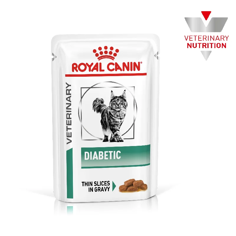    - Cat food for digestive health  Royal Canin Veterinary Diet Diabetic Adult Wet Cat Food 85g x 12