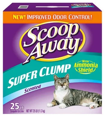    - Cat food for picky eaters  Scoop Away Super Clump Scented Cat Litter