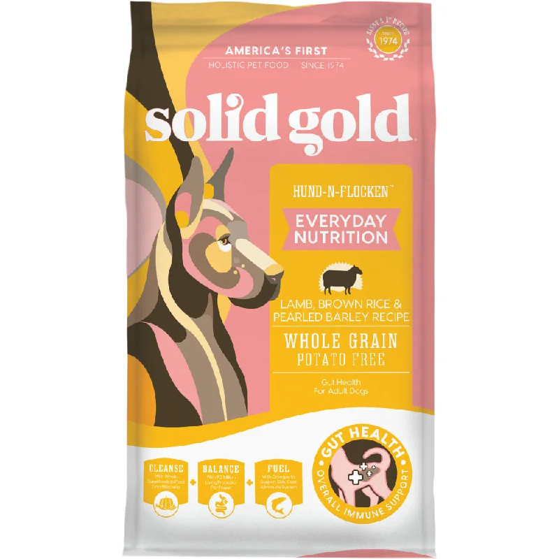 - Dog food for pregnancy and lactationSolid Gold Hund-n-Flocken with Lamb Dry Dog Food