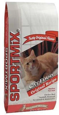    - Cat food for immune system support  SPORTMiX Tasty Original Recipe Dry Cat Food