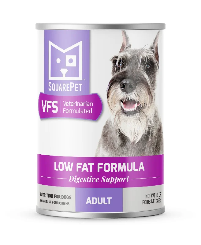 - The effect of dog food on dental healthSquare Pet VFS Low Fat Digestive Support Canned Food for Dogs