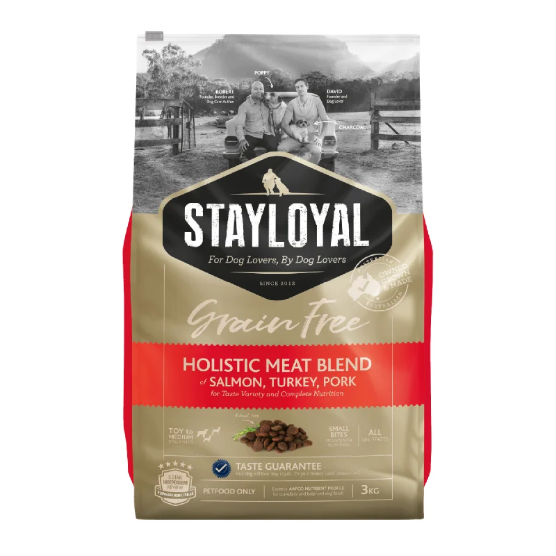 - Dog food discountsStay Loyal Premium Salmon Turkey and Pork Grain Free Dry Dog Food