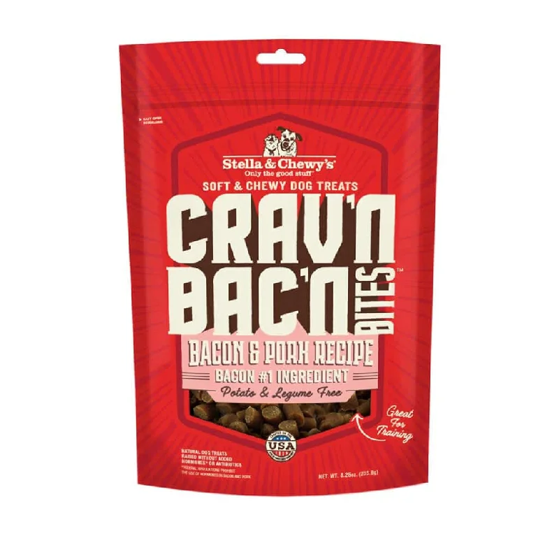 - The effect of dog food on hairStella & Chewy's Crav'n Bac'n Bites Bacon & Pork Dog Treats