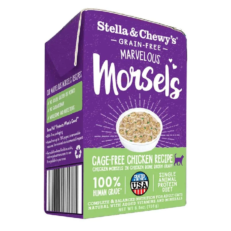  . **Special Needs**  Stella & Chewy's Grain Free Marvelous Morsel Chicken Carton Wet Cat Food