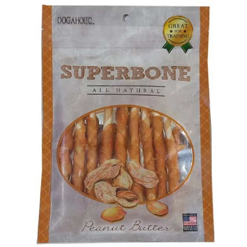 - Dog food improves immunitySuper Bone Chicken Peanut Butter Stick Dog Treats