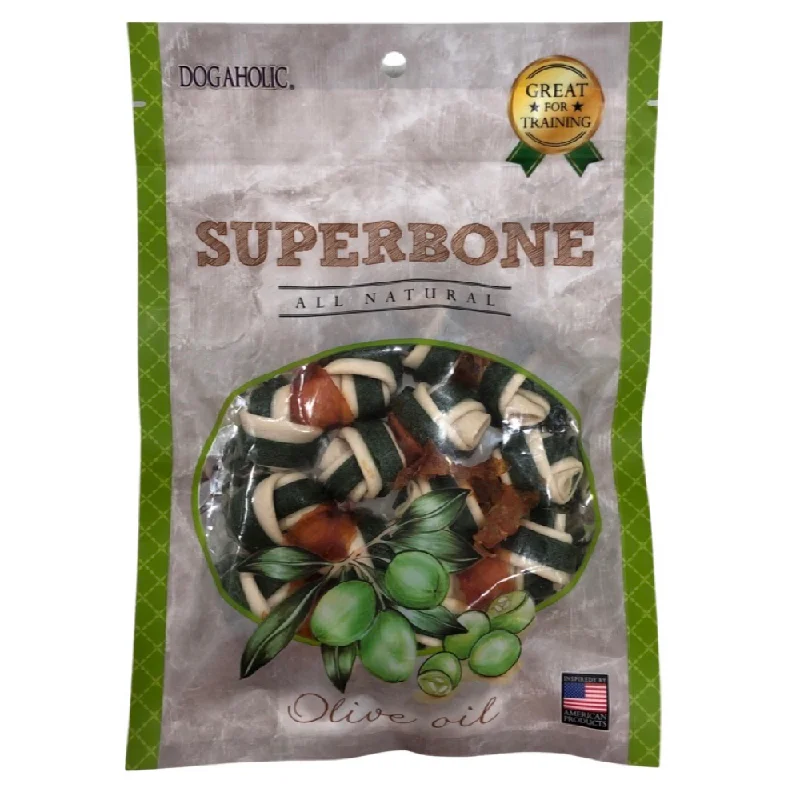 - Gastrointestinal conditioning dog foodSuperbone Chicken Knotted Bone with Olive Oil Dog Treat