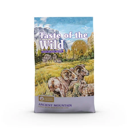 - Dog food recommendations for multi-dog householdsTaste of the Wild Ancient Mountain Canine Recipe with Roasted Lamb Dry Dog Food