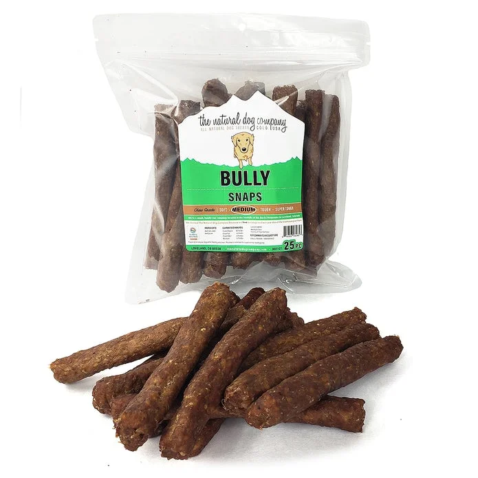 - Natural ingredient dog foodTuesday's Natural Dog Company Bully Snaps 5" Dog Treat