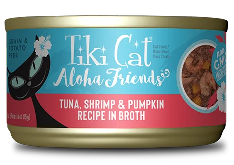    - Wholesale cat food prices  Tiki Cat Aloha Friends Grain Free Tuna with Shrimp and Pumpkin Canned Cat Food