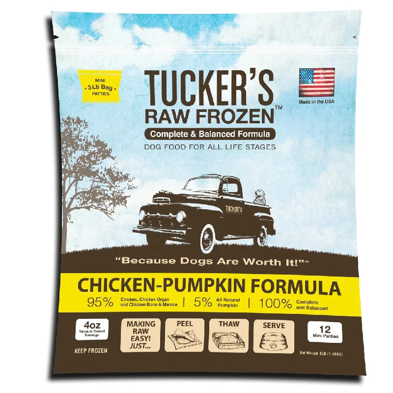 - Gastrointestinal conditioning dog foodTucker's Complete Balance Dog Frozen Raw Food Chicken & Pumpkin