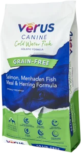 - Dog food helps the digestive systemVerus Dog Grain Free Dry Food Coldwater Fish