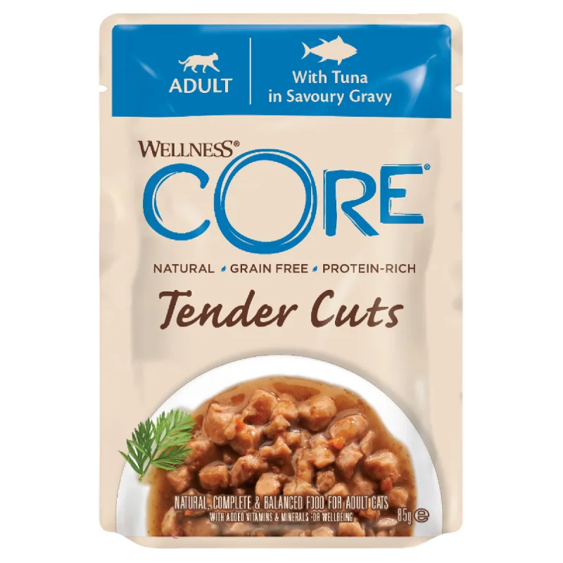    - Where to buy imported cat food  Wellness CORE Tender Cuts with Tuna in Gravy Wet Cat Food 85g