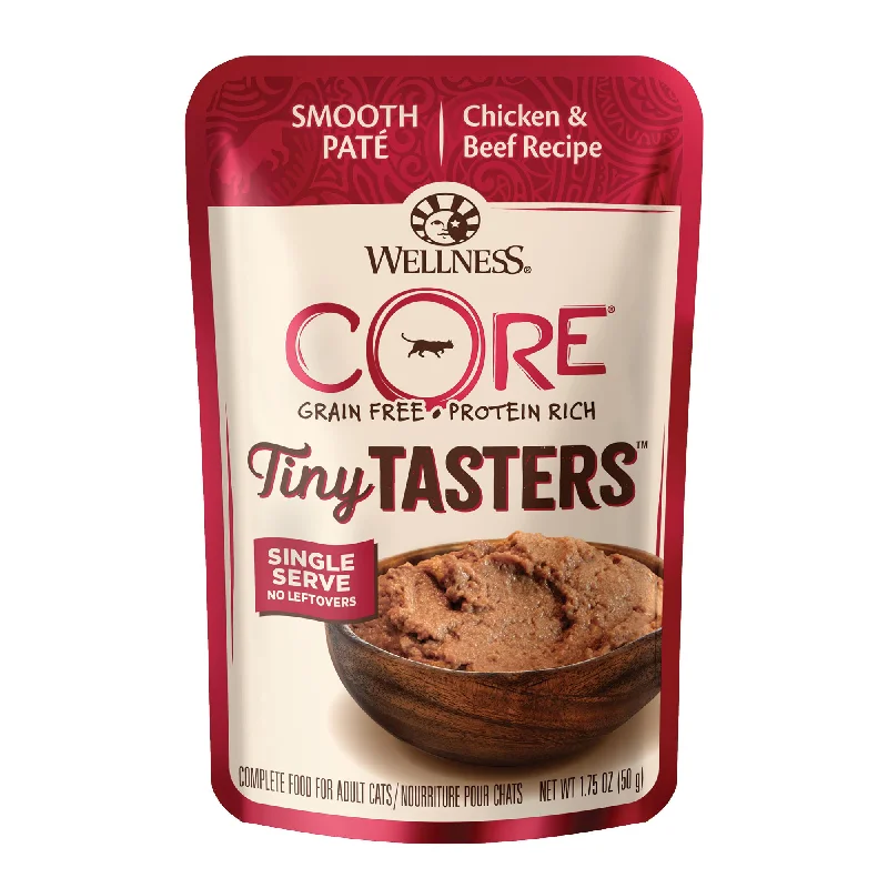    - Hill's Science Diet cat food price  Wellness CORE Tiny Tasters Chicken and Beef Paté Wet Cat Food 50g x 12