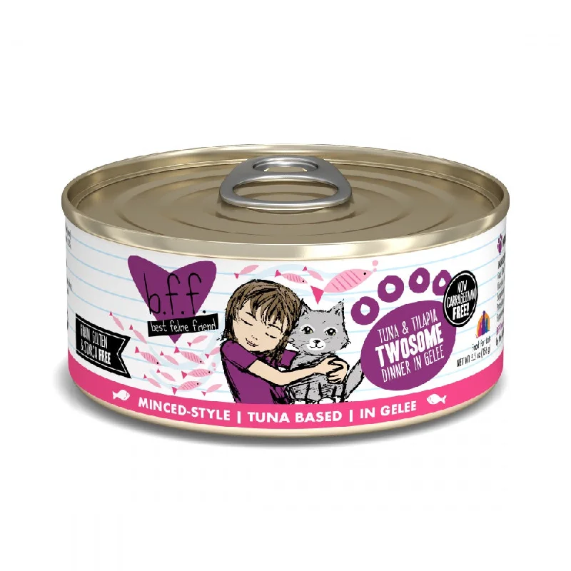    - Kitten food  Weruva BFF Tuna & Tilapia Twosome Canned Cat Food