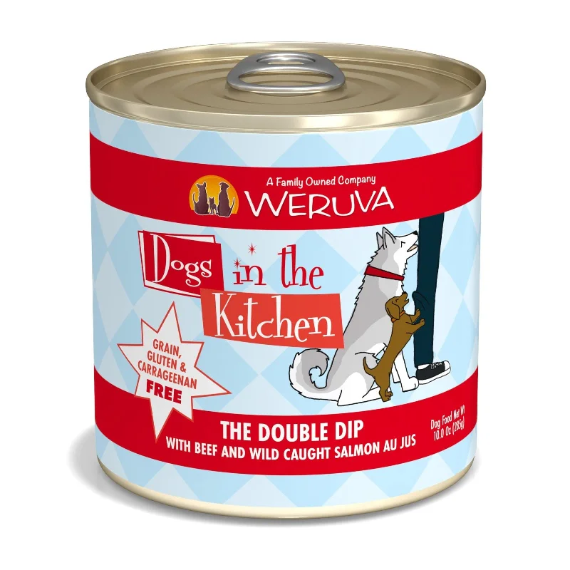 - Food for sterilized dogsWeruva Dogs In the Kitchen Dog Grain Free Can Food Double Dip