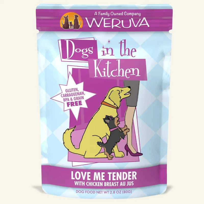 - Weight loss dog foodWeruva Dogs in the Kitchen Dog Grain Free Wet Food Love me Tender