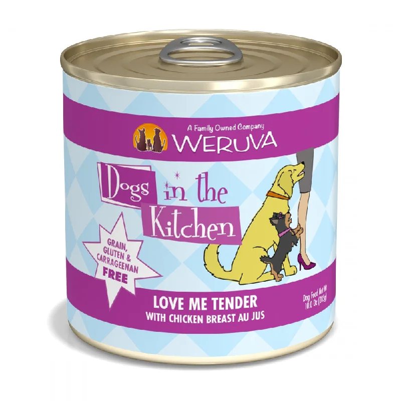 - Gastrointestinal conditioning dog foodWeruva Dogs in the Kitchen Love Me Tender Grain Free Chicken Breast Canned Dog Food