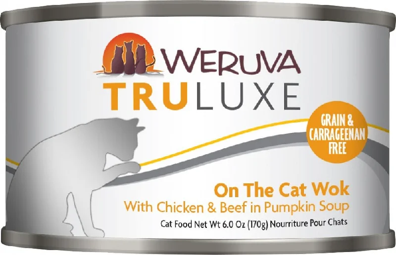    - Hill's Science Diet cat food price  Weruva TRULUXE On The Cat Wok with Chicken and Beef in Pumpkin Soup Canned Cat Food