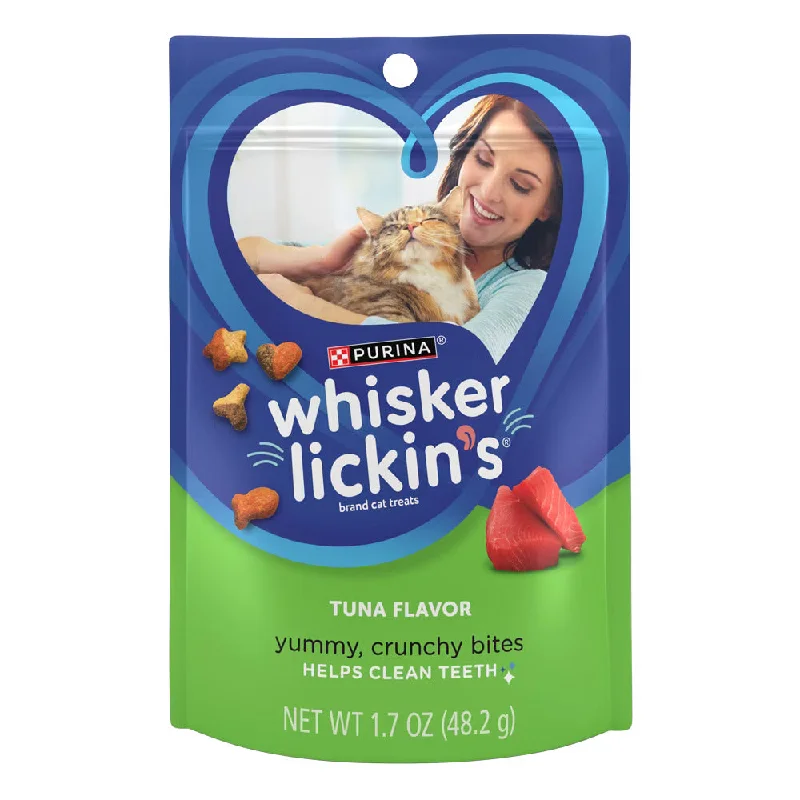  . **Price and Purchasing**  Whisker Lickin's Tuna Crunchy Bites Cat Treats