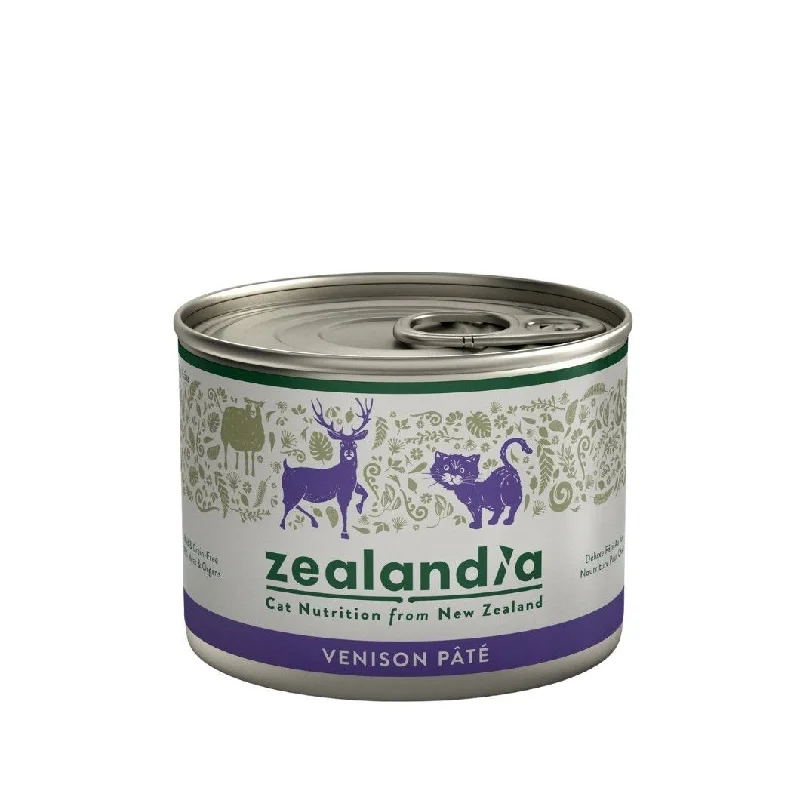  . **Brand-Related**  Zealandia Venison Pate Wet Cat Food 185g x 24***